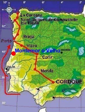 carte de la campagne d'Almanzor