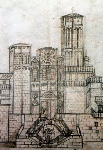 Façade au 17e sicle