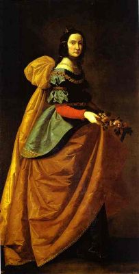 Santa Isabel par Zurbaran