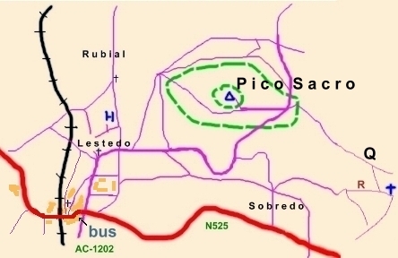 passer la souris sur la carte
