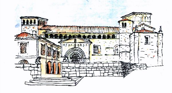 Santillane, collégiale
