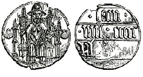 Médaille de la Confrérie parisienne de Saint-Jacques de l'Hôpital.