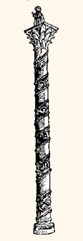 dessin de la colonne