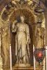 San Giacometo, statue sur le grand autel
