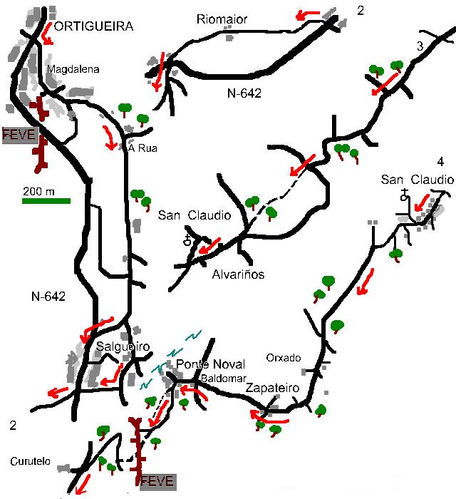 schema camino del mar