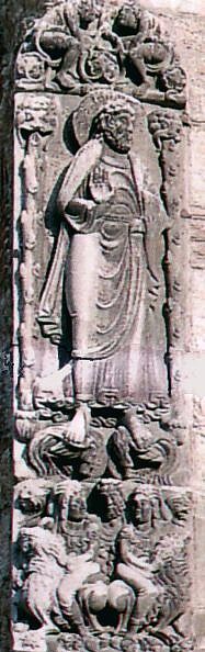 bas relief de saint Jacques